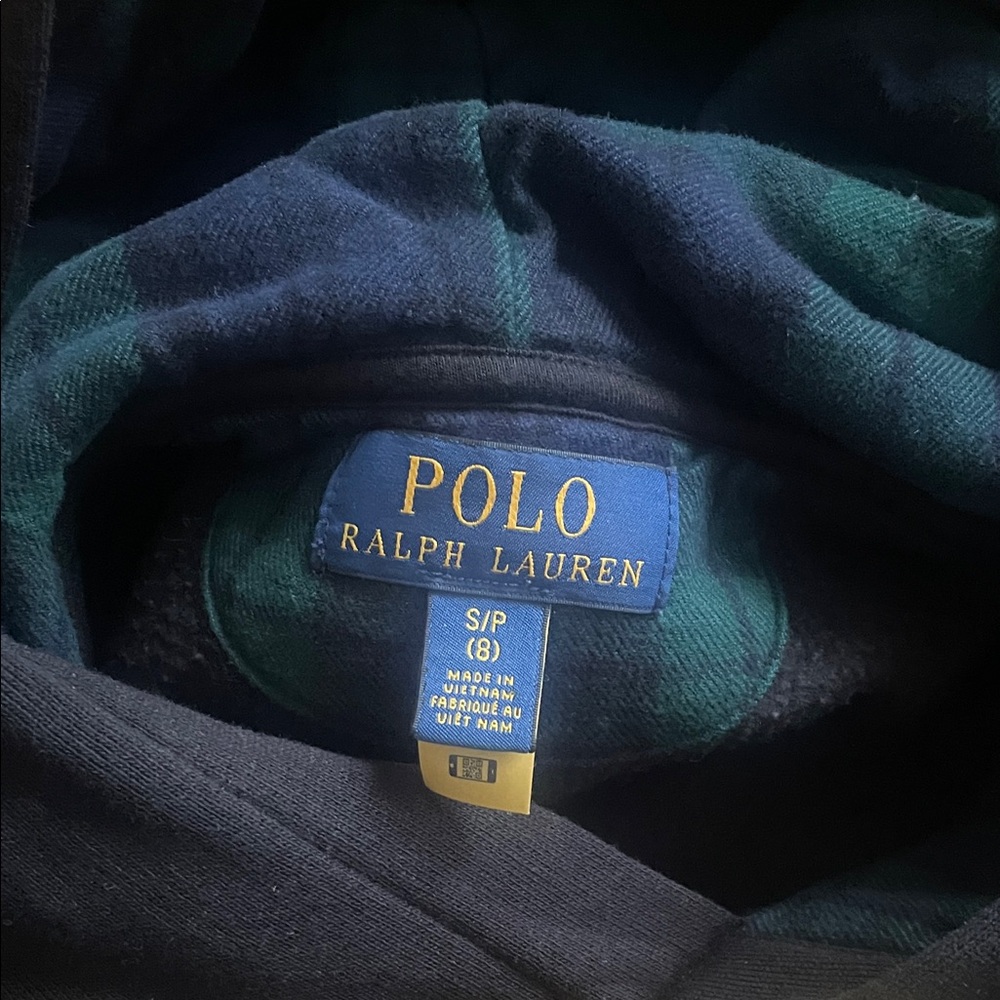 Polo by Ralph Lauren Green and Blue Kids Hoodie